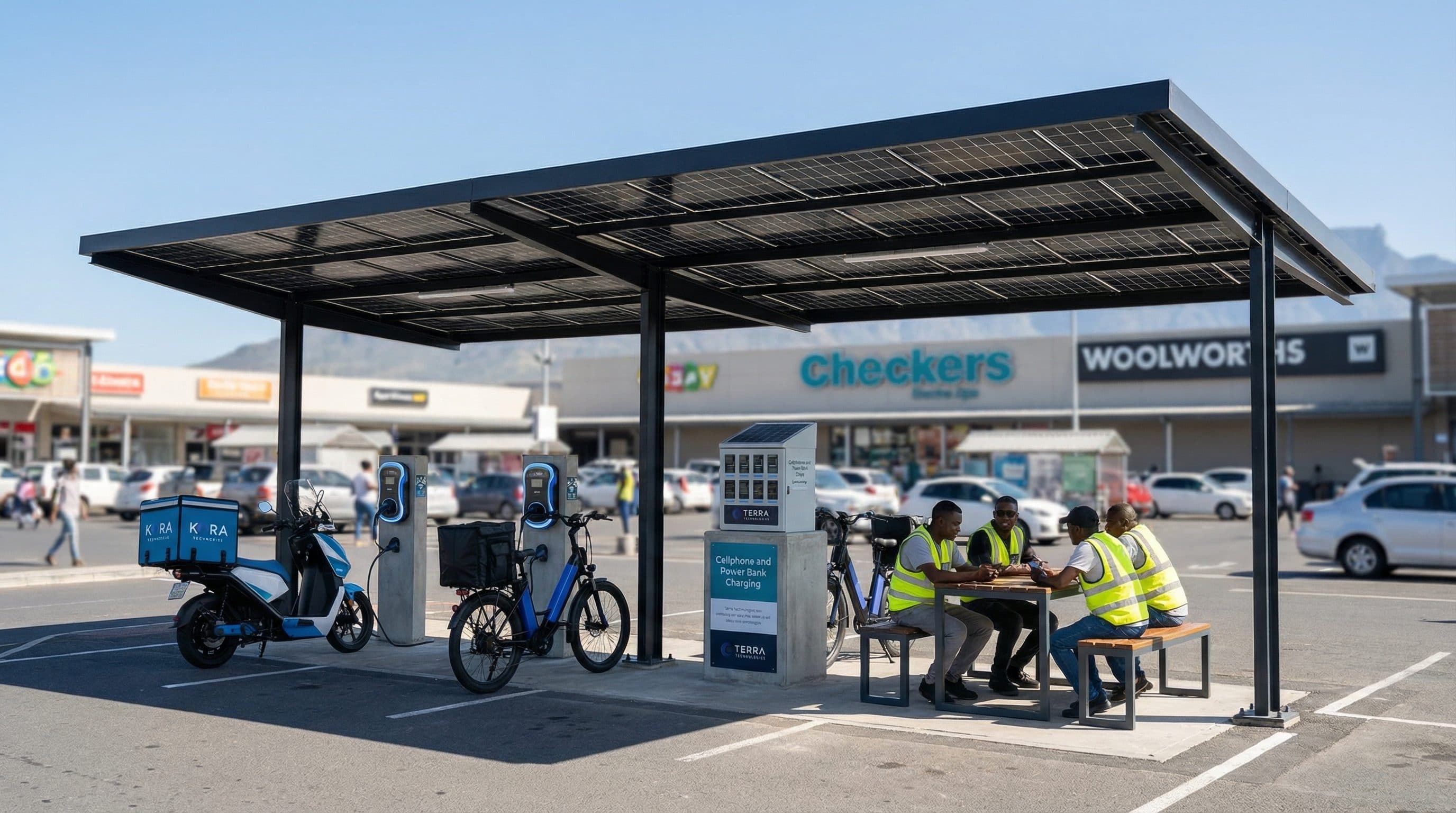Revo5 green mobility infrastructure